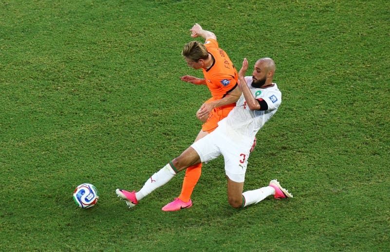 حكاية "الرقم القياسي التاريخي" لمنتخب المغرب أمام هولندا في كأس العالم