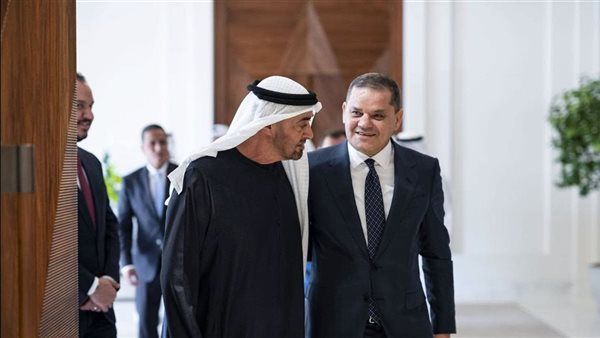 بن زايد يستقبل الدبيبة في الإمارات