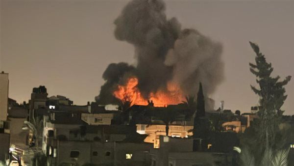سقوط مصابين في غارة من مسيرة إسرائيلية على مخيم النصيرات وسط غزة