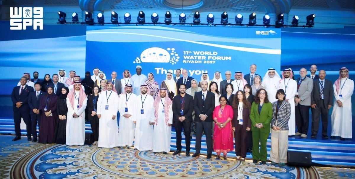 إقبال دولي واسع يواكب أعمال ثاني أيام «أسبوع المياه السعودي 2026 »