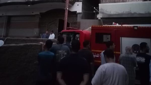 السيطرة على حريق هائل داخل شقة سكنية بكفر الزيات في الغربية