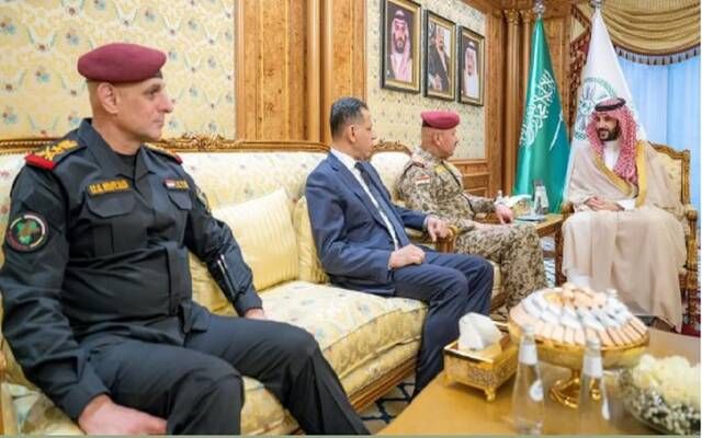 السعودية والعراق تبحثان تعزيز التعاون العسكري ودعم أمن واستقرار المنطقة
