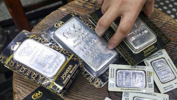 استقرار أسعار سبائك الفضة بالأوزان المختلفة خلال تعاملات اليوم السبت