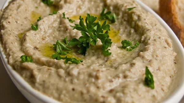 طريقة عمل بابا غنوج بالطحينة لفتح شهية أسرتك على الغداء