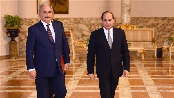 الرئيس السيسي يستقبل المشير خليفة حفتر