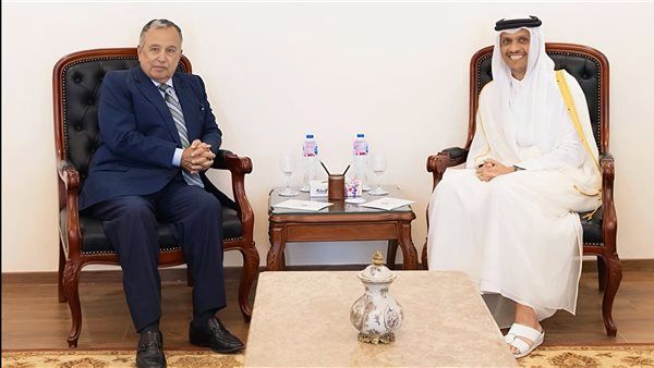 أمين عام الجامعة العربية يبحث مع رئيس الوزراء القطري تطورات الأوضاع في المنطقة