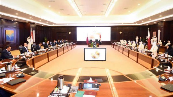 انعقاد الدورة السابعة للجنة العليا المصرية القطرية المشتركة بالعلمين (صور)