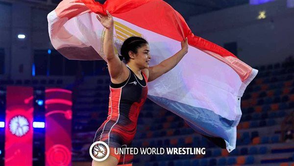 مودة بدوي تتوج ببرونزية المصارعة في دورة ألعاب البحر المتوسط