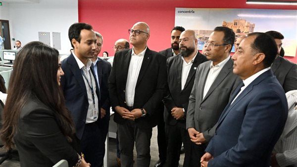 رئيس الوزراء يتفقد شركة "كونسنتركس - Concentrix " الأمريكية بالإسكندرية