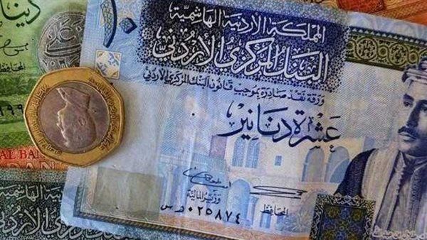 الدينار الأردني يتراجع أمام الجنيه في بنك مصر