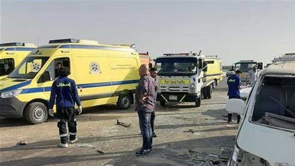إصابة 3 أشخاص في حادث تصادم على طريق "القاهرة ـ الفيوم"