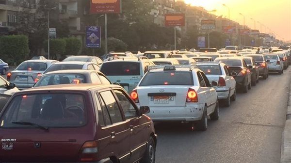 حالة المرور اليوم، كثافات متحركة على بعض المحاور بالقاهرة والجيزة والقليوبية