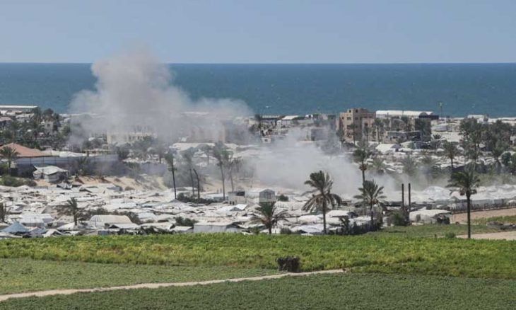 إصابة 3 فلسطينيين بينهم طفلة جراء غارة إسرائيلية جنوبي قطاع غزة