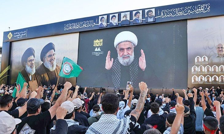 الشيخ قاسم اتهم السلطة بأنها «تساعد المشروع الإسرائيلي الأمريكي بدل أن تواجهه»… و«لبنان بلا مقاومة يزول ولا يحق للرئيس مخالفة الدستور والبيان الوزاري»