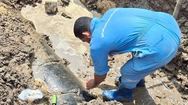 "مياه القاهرة" تعلن انتهاء إصلاح الكسر بمحطة حلوان وجارٍ ضخ المياه لـ 9 مناطق متأثرة