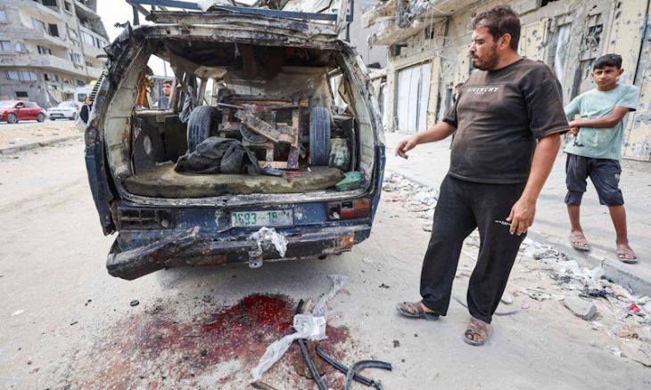 استشهاد فلسطيني وإصابة 4 آخرين بهجمات إسرائيلية على غزة