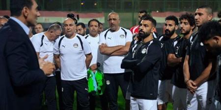في حضور وزير الرياضة، منتخب مصر يخوض تدريبه الأخير بمركز المنتخبات (صور)