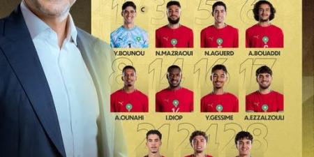 المغرب يتقدم على الجابون بهدف في الشوط الأول بتصفيات أمم إفريقيا