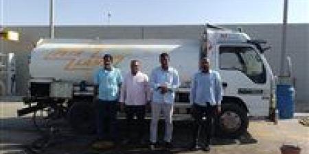 ضبط فنطاس محمل بـ4045 لتر سولار في أسوان