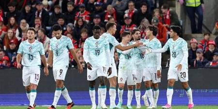 موعد مباراة البرتغال ضد الدنمارك في دوري الأمم الأوروبية والقناة الناقلة