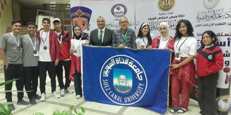 بـ 20 ميدالية، "القناة" تتألق في ختام أسبوع شباب الجامعات بالمنيا