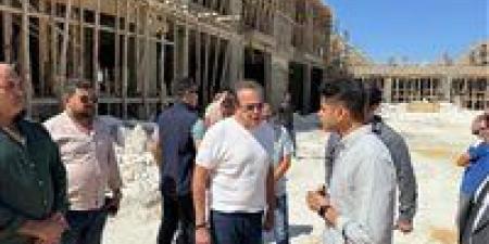 وزير الصحة يتفقد مشروع إنشاء مستشفى العلمين الجديدة ويؤكد الالتزام بالجدول الزمني