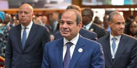 السيسي يفتتح غدًا منتدى العلمين - أفريقيا للأعمال.. يترأس قمة الدول أودا – نيباد.. يشارك في أعمال الاجتماع التنسيقي الثامن لمنتصف العام للاتحاد الأفريقي.. ويبحث مع القادة سبل تعزيز العمل الأفريقي