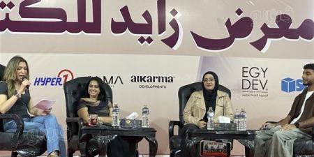 صناع المحتوى يناقشون "البوكتيوب" وتأثيره على الجيل الحالى من القراء فى زايد للكتاب (صور)