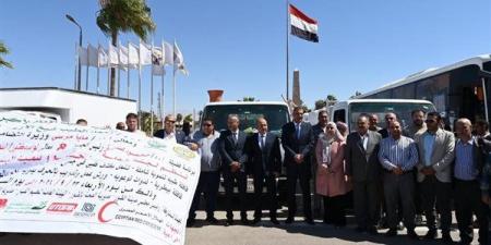 محافظ جنوب سيناء يستقبل قافلة بيت الزكاة لدعم الأسر الأولى بالرعاية