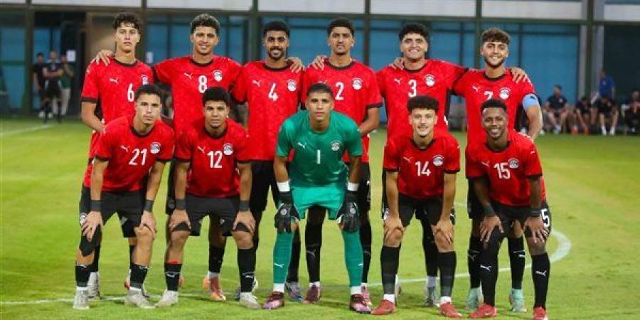 تصفيات أمم أفريقيا تحت 20 سنة، موعد مباراة مصر وليبيا والقناة الناقلة