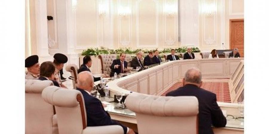 السيسي يُشدد على أهمية حسن استغلال موارد الدولة وترسيخ الثقة في مؤسساتها
