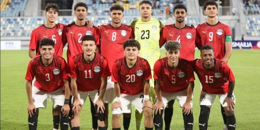 تغيير وحيد، تشكيل منتخب الشباب أمام تونس في تصفيات أمم أفريقيا