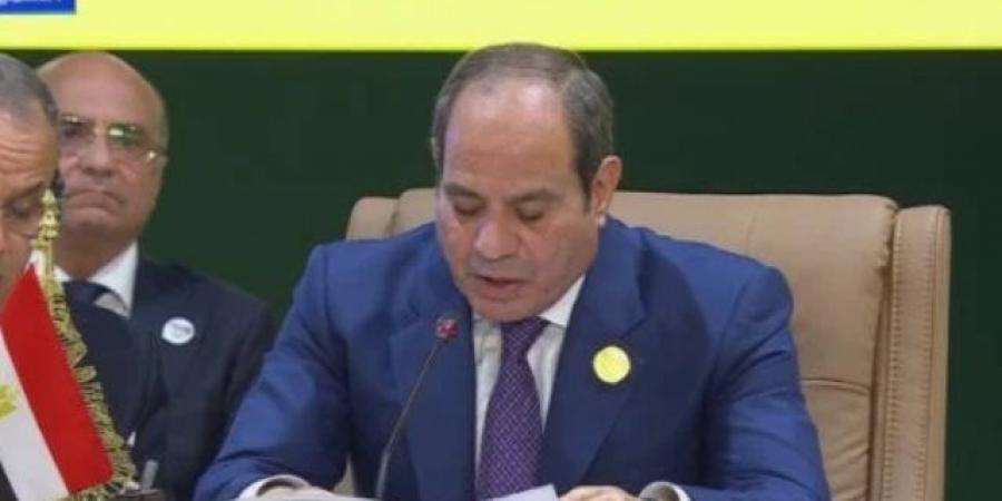 الرئيس السيسى: آن الأوان أن تعتمد القارة على مواردها الذاتية بآليات تمويلية أفريقية