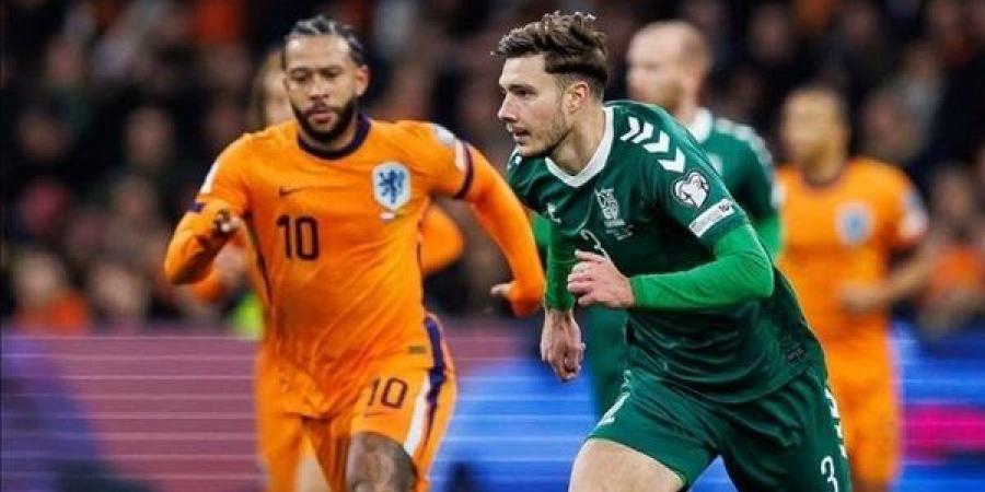 دوري الأمم الأوروبية، تعادل هولندا وصربيا 1-1 في الشوط الاول