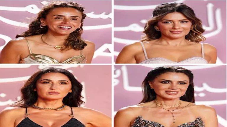 أجرأ إطلالة في اليوم السادس لمهرجان الجونة السينمائي