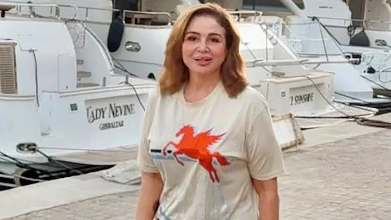 إلهام شاهين تشارك جمهورها صورة من الجونة: "الله على جمالك يا مصر"