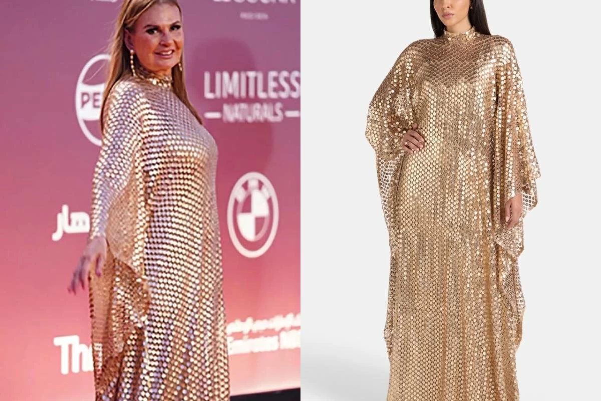 يسرا تتألق بـ«قفطان ذهبي» في سادس أيام مهرجان الجونة.. تعرف على سعره