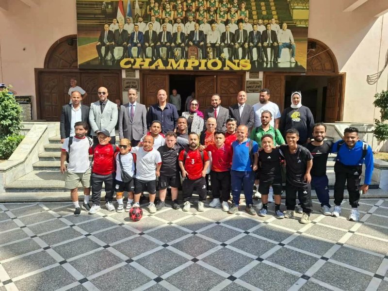 الاتحاد السكندري يستضيف معسكر منتخب مصر لكرة القدم للأقزام قبل السفر للمشاركة ببطولة العالم بالمغرب (صور)