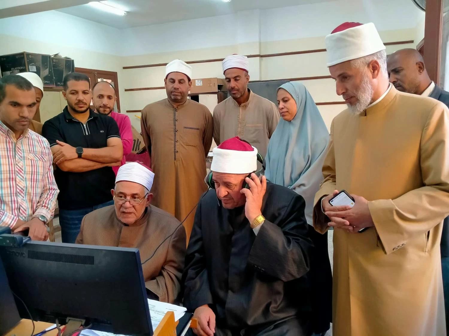 تواصل اختبارات مسابقة الإمام الأكبر في مكاتب تحفيظ القرآن الكريم بالقليوبية