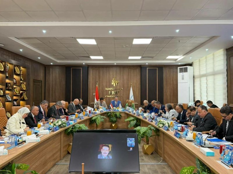 مجلس أمناء «بنها الأهلية» يناقش إنشاء فرع دولي للجامعة في توجو