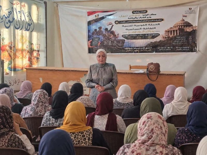 دورات تدريبية لتأهيل السيدات والفتيات لإقامة مشروعات صغيرة وتعزيز التمكين الإقتصادي بالشرقية