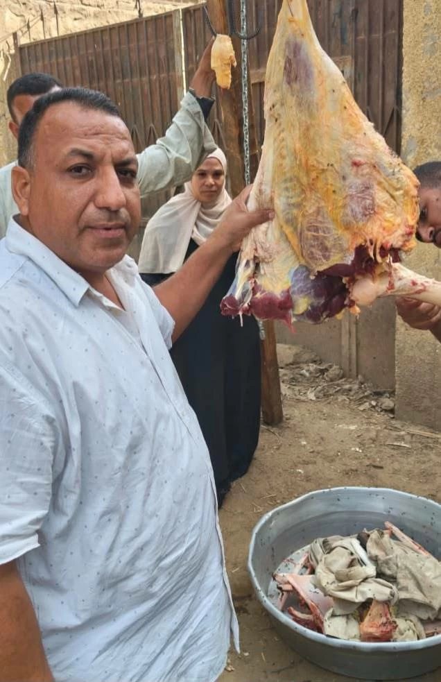 ضبط ربع طن لحوم غير صالحة ومذبوحة خارج المجازر بالمنيا