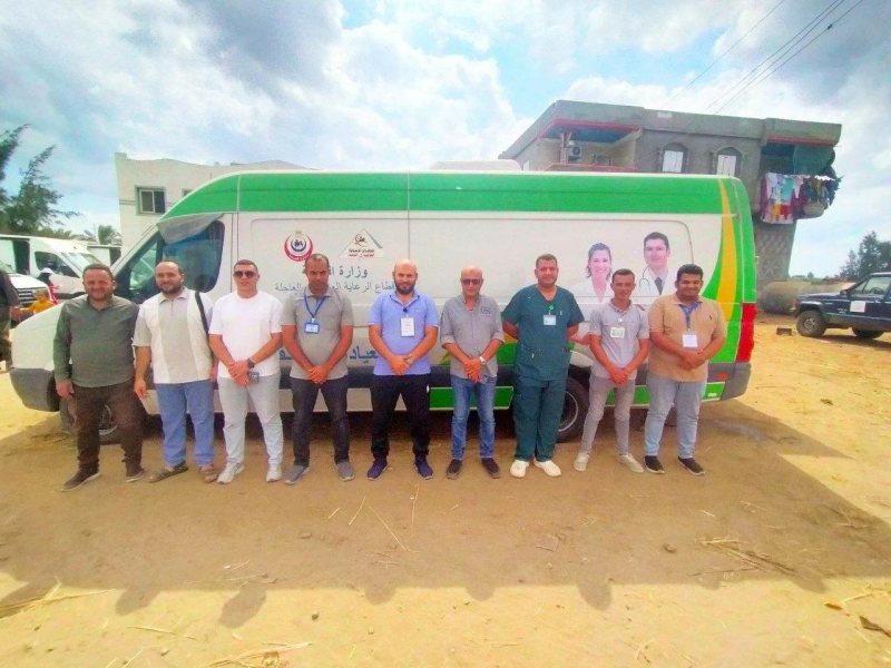 خدمات طبية مجانية وعقد جلسات توعية صحية خلال قافلة علاجية بالشرقية