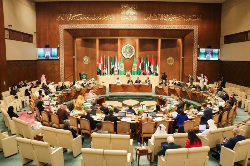 خلال افتتاح الجلسة الأولى من دور الانعقاد الثالث للفصل التشريعي الرابع للبرلمان العربي: العتيبي :القضية الفلسطينية ستبقى في صدارة أولوياتنا والتحولات المتسارعة تستدعي إرادة عربية متضافرة .