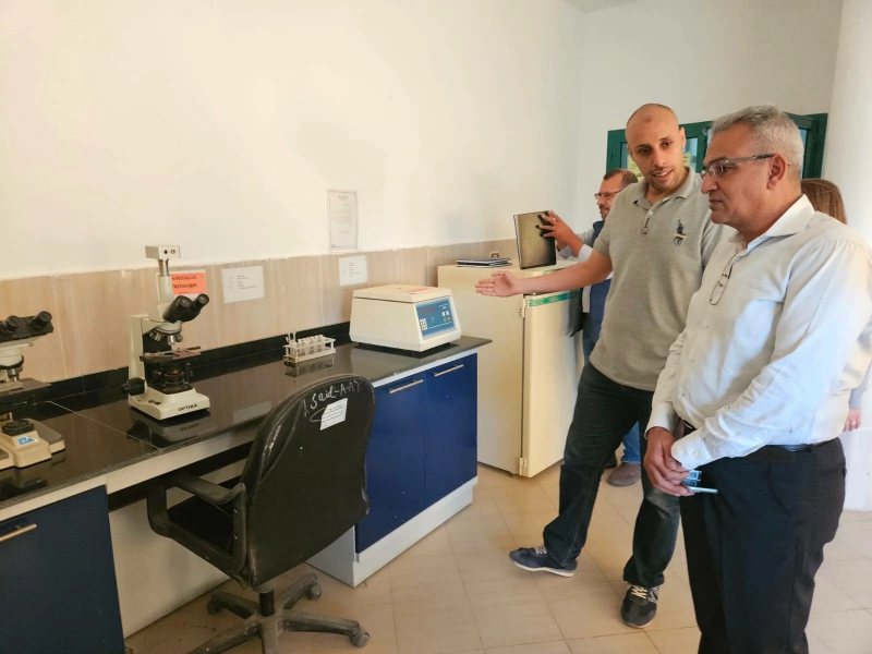 رئيس مياه مطروح يتفقد محطة جنوب العلمين للتأكد من جودة المياه