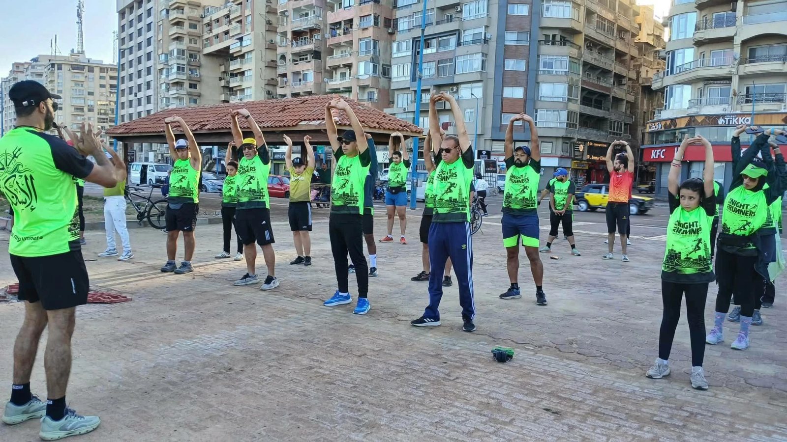 «1000 نقطة جرى» يواصل فعالياته على كورنيش الاسكندرية (صور)