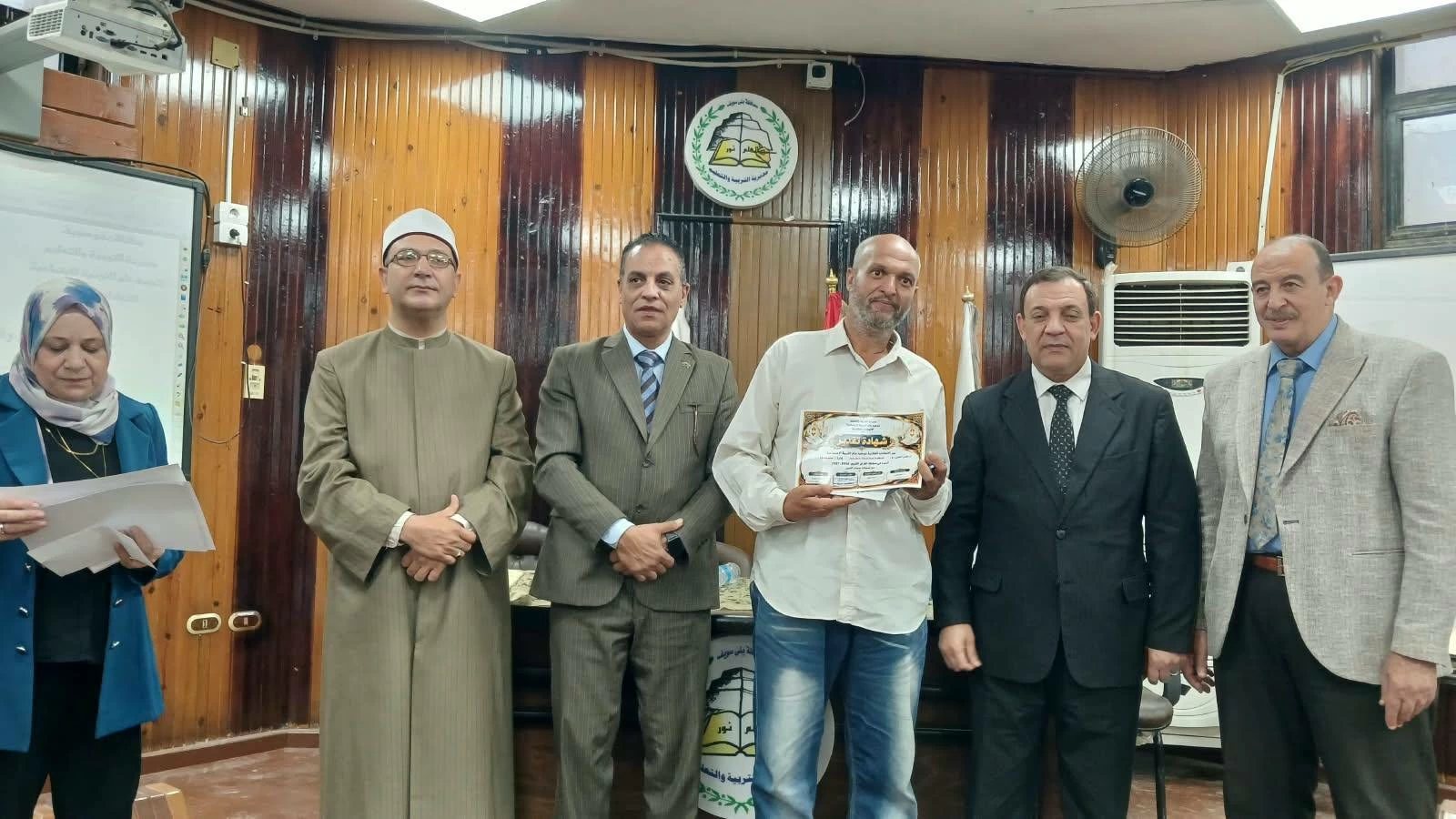 «تعليم بني سويف» يكرم الفائزين في مسابقة القرآن الكريم.. ومدير المديرية: بناء شخصية الطالب أولوية
