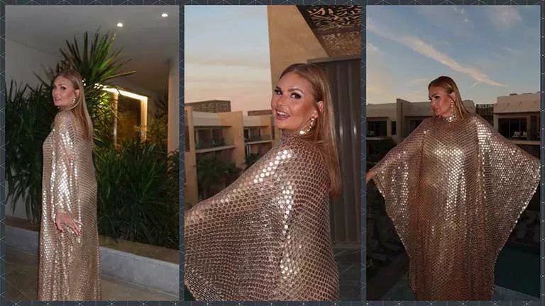 يسرا تنشر صورا جديدة من سادس أيام الجونة والجمهور: "خطيرة"