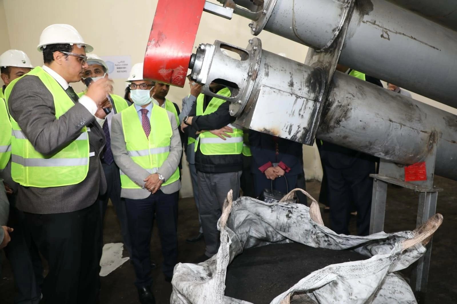 محافظ بني سويف يفتتح محطة لتحويل المخلفات الزراعية إلى منتجات حيوية ويتفقد مركز حضانات بالواسطى