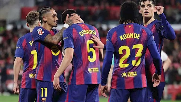 لحظة بلحظة.. برشلونة 2 -0 خيتافي.. جيسوس يضاعف النتيجة